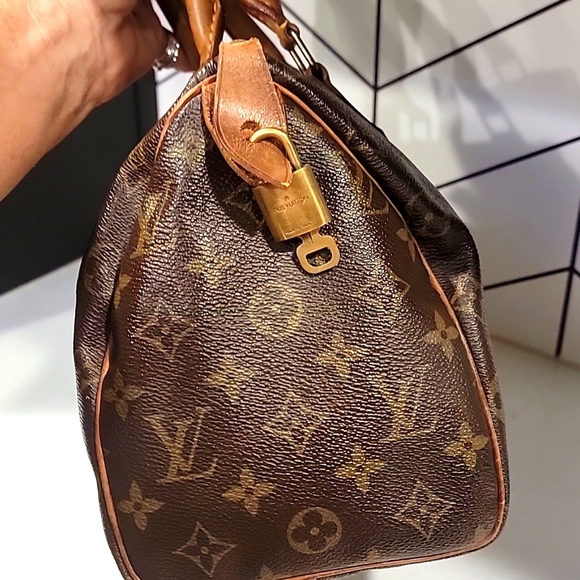 25 SPEEDY Louis Vuitton Monogram 1992 - Picture 4 of 12